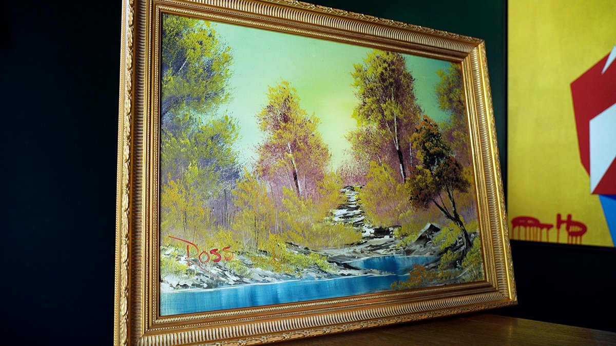 Bob Ross' first TV painting on sale for nearly $10 million – NBC Los Angeles - Vimarsana News