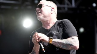 File - Steve Harwell of Smash Mouth performs during KAABOO Del Mar at the Del Mar Fairgrounds on September 15, 2017