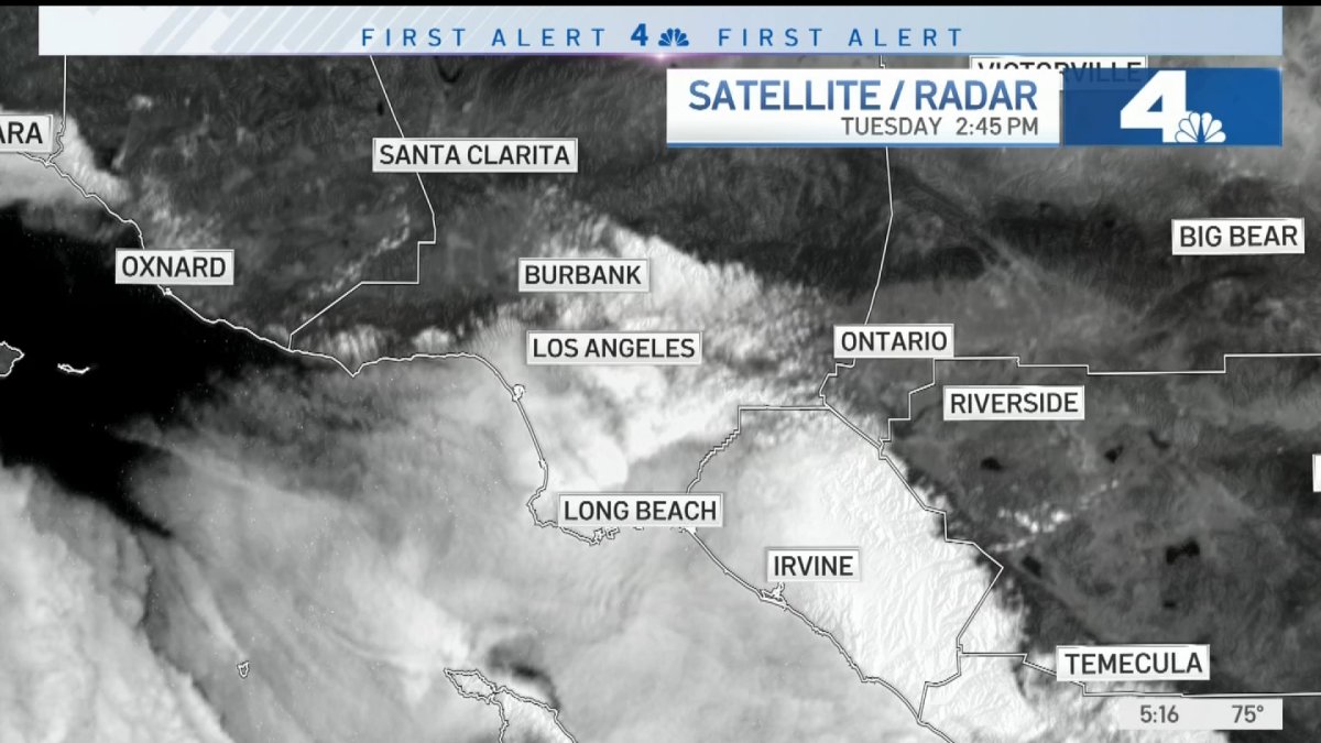 First Alert Forecast: Morning Clouds – NBC Los Angeles