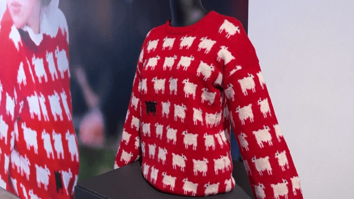 Princess Diana's iconic sweater sells at auction for over $1 million – NBC  Los Angeles