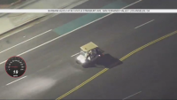 Video shows police chasing golf cart through Los Angeles in bizarre pursuit