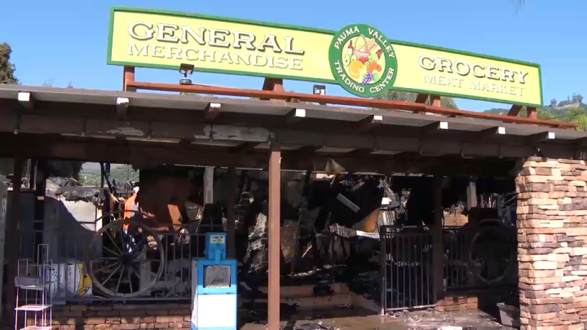 Flames destroy small Pauma Valley grocery store and Mexican restaurant – NBC Los Angeles - Vimarsana News