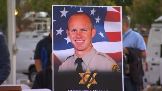 An undated image of Los Angeles County Sheriff's Department deputy Ryan Clinkunbroomer, who was killed in a shooting on Saturday, Sept. 16, 2023.