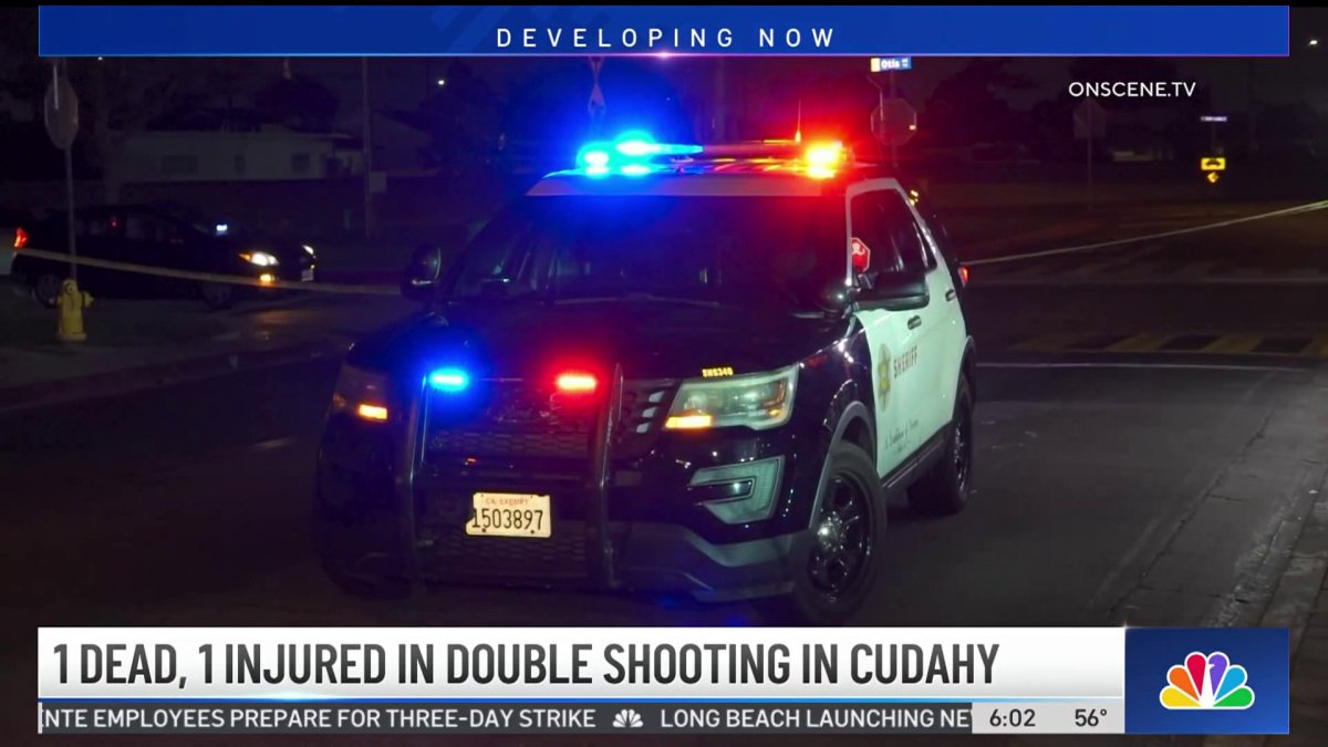 Deadly double shooting in Cudahy – NBC Los Angeles
