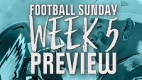 Week 5 football games on Sunday in the 2023 NFL season