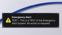 Nationwide emergency alert test at 11:20