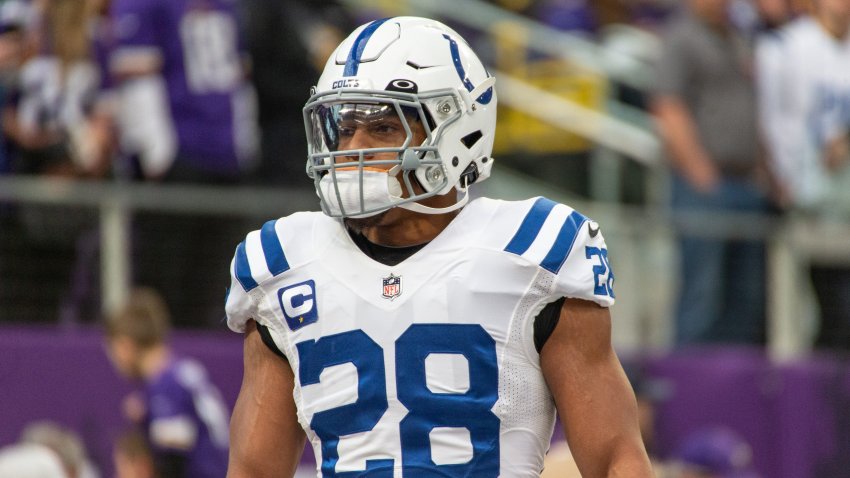 Washington Commanders defensive end James Smith-Williams leaves the News  Photo - Getty Images