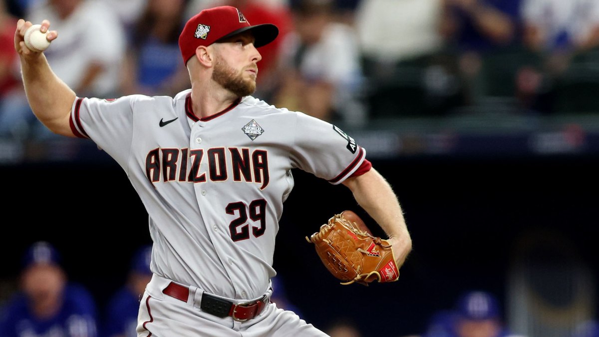 Merrill Kelly strikes out nine Rangers, leads Diamondbacks to Game 2