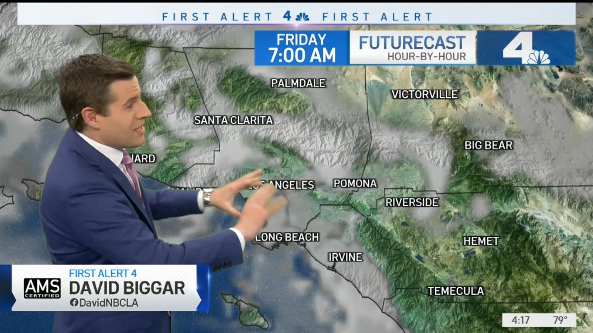 First Alert Forecast: Partly Cloudy Friday – NBC Los Angeles