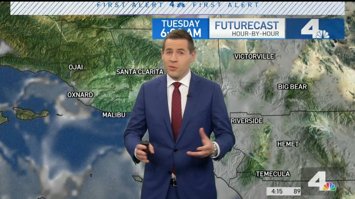First Alert Forecast: Midweek Heat – NBC Los Angeles