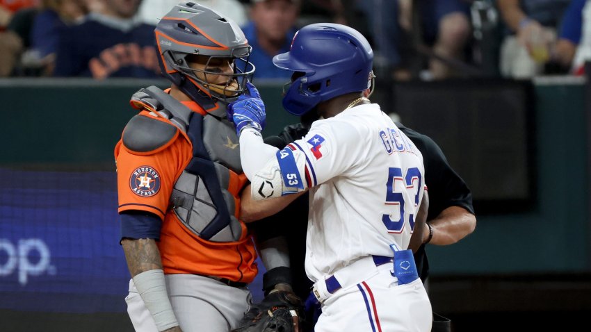 Garcia hits 2 HRs, Montgomery wins debut as Rangers beat Marlins