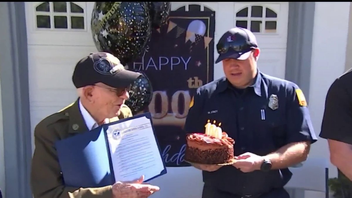 WWII veteran celebrates 100th birthday in Loma Linda - Vimarsana News
