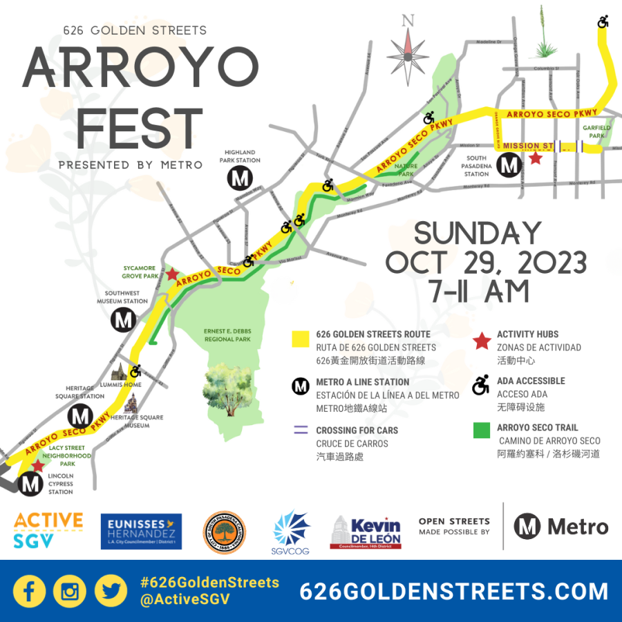 A section of the 110 Freeway will close this Sunday to celebrate Arroyo