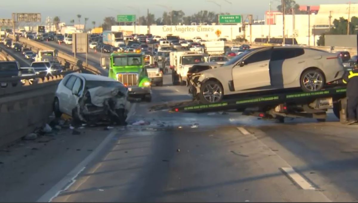 One Killed In Wrong-way Crash On Freeway In Downtown LA – NBC Los Angeles