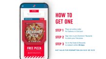 How to get an “Emergency Pizza” from Domino’s.
