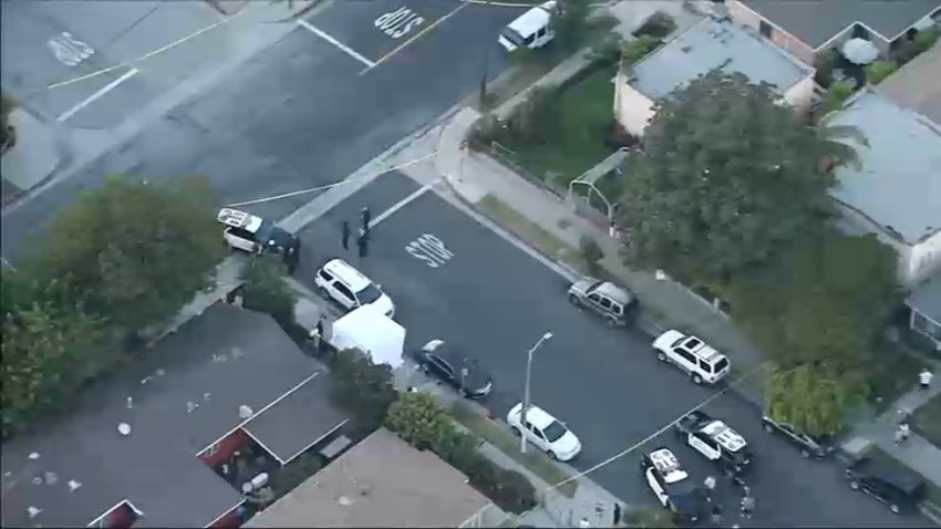 Police respond to the scene of a double shooting in Wilmington on Monday, Oct. 16, 2023.