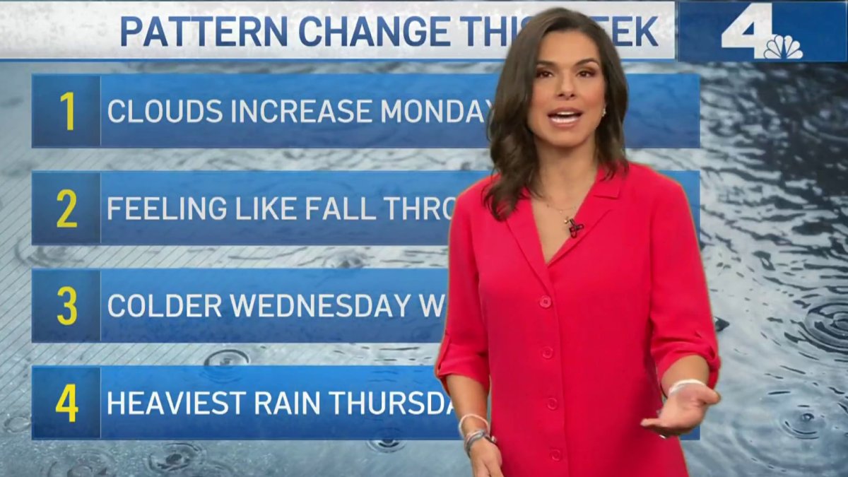 First Alert Forecast: Cloudy skies and cooler temperatures – NBC Los ...