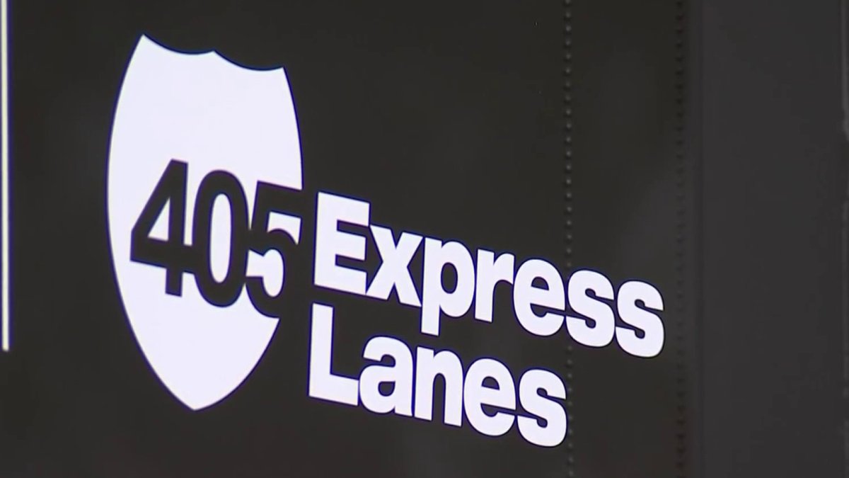 405 Freeway to open express lanes in OC, image size:1200x675