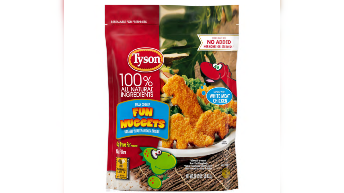 Tyson Foods recalls frozen dinosaur chicken nuggets due to metal pieces – NBC Los Angeles - Vimarsana News