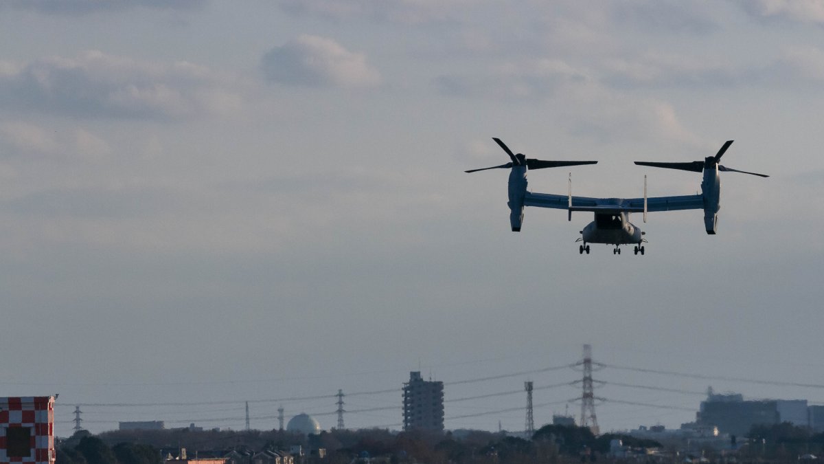 Japan expresses concern about US Osprey aircraft flying after crash – NBC Los Angeles - Vimarsana News