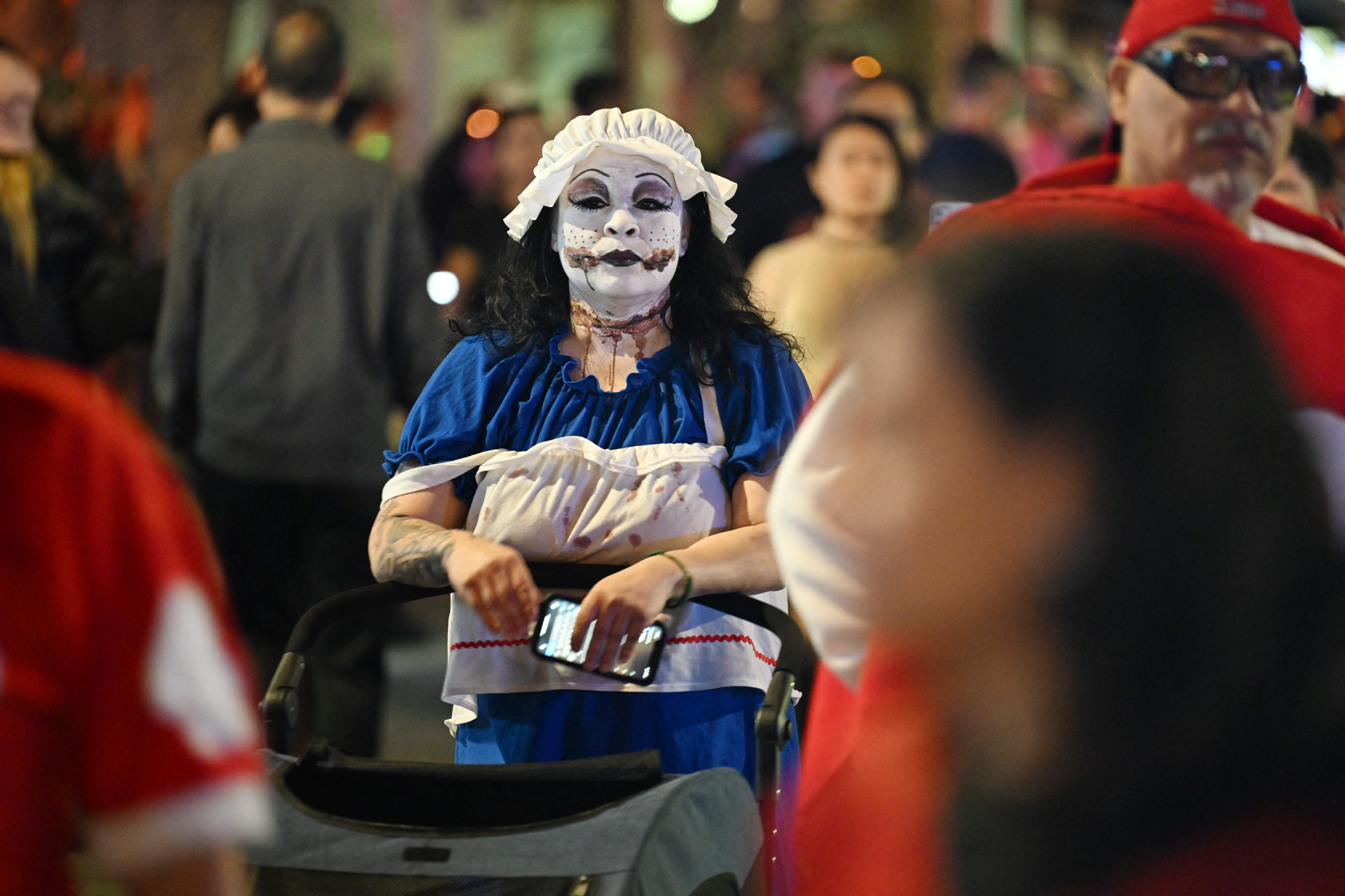 Scenes from the 2023 West Hollywood Halloween Carnaval NBC Los Angeles