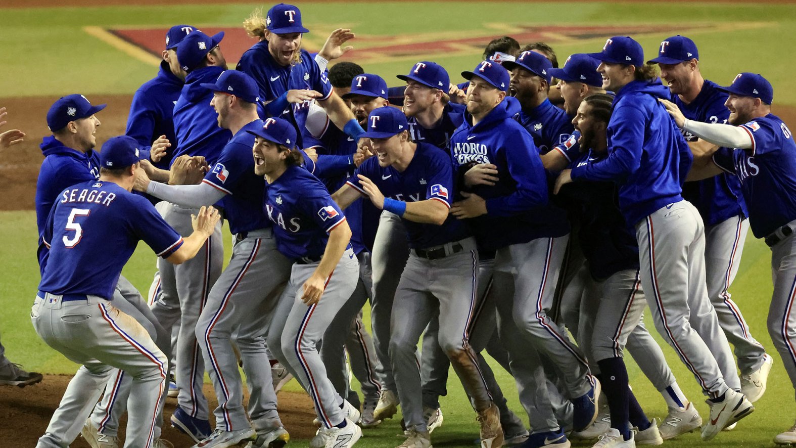 Texas Rangers knock out Diamondbacks in Game 5, win first World Series ...