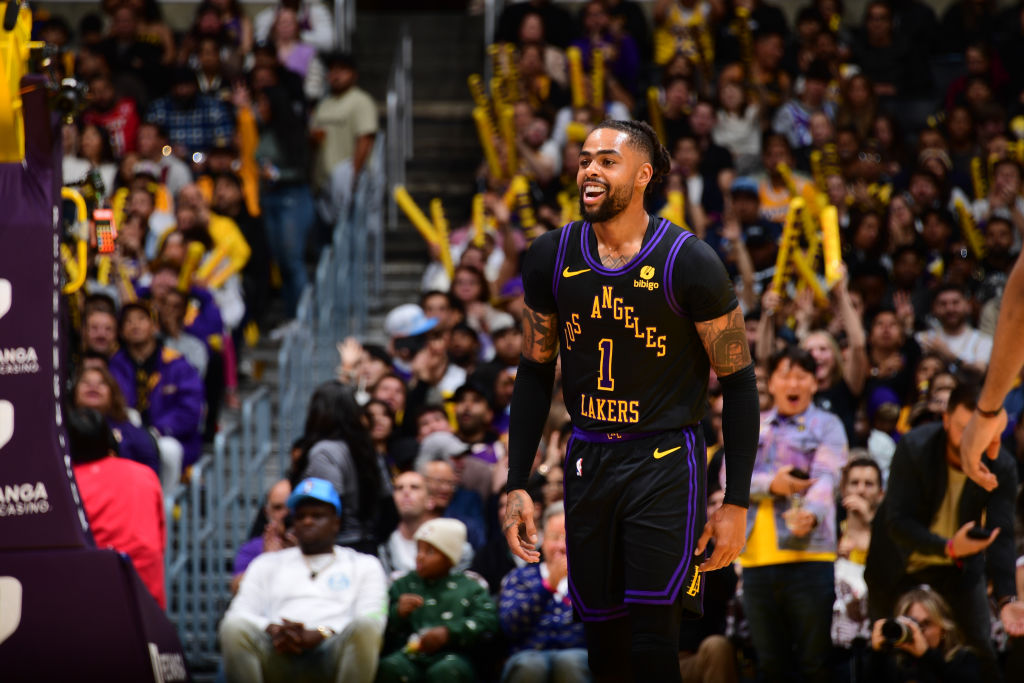 D'Angelo Russell leads the Lakers to a 134-107 win over Memphis in