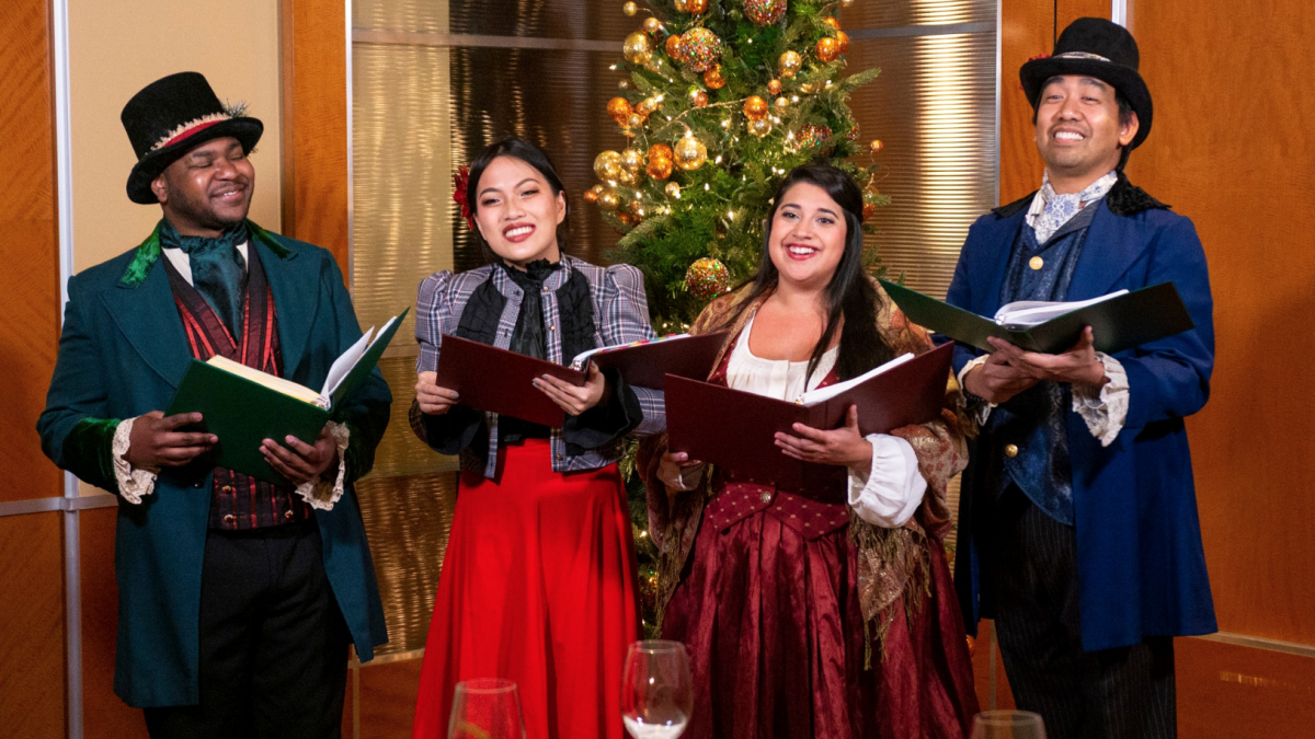 Victorian Carolers Charm Los Feliz’s Tam O’Shanter All December