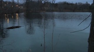 Como Lake in St. Paul, Minnesota.