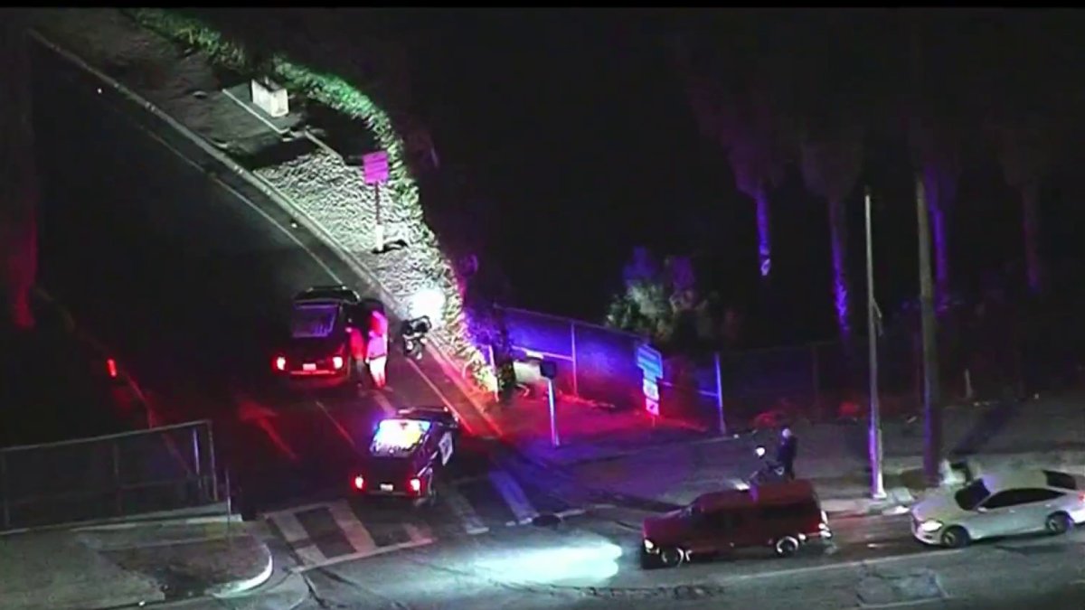 High Speed Motorcycle Chase Ends In Arrest Nbc Los Angeles 6531