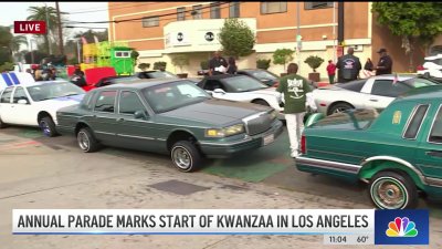 Parade marks start of Kwanzaa in South LA