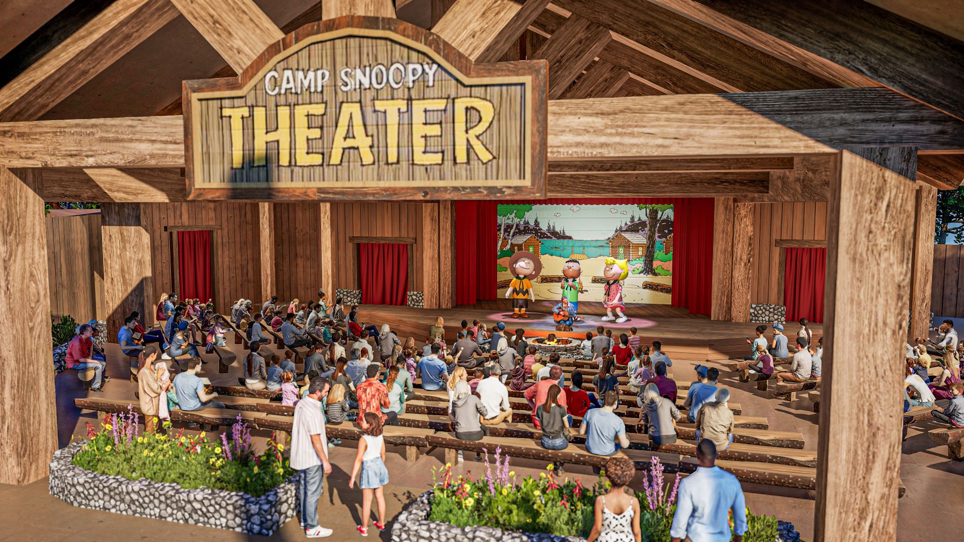 Camp Snoopy, a Knott’s Berry Farm favorite, will enjoy a fresh spin in