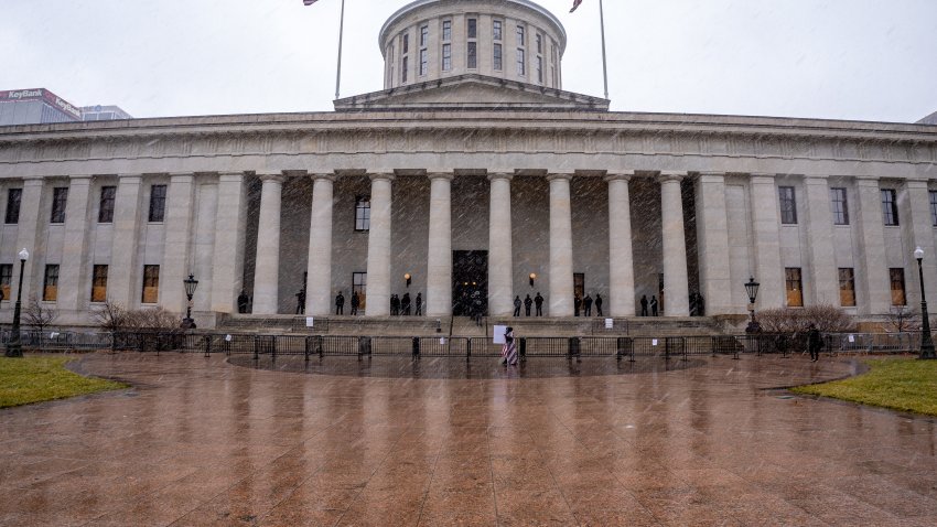 Exterior of Ohio state house