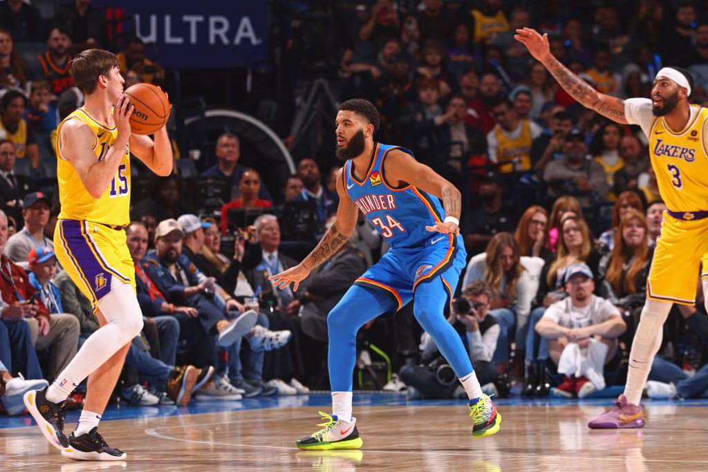 Lakers end road trip with 133-110 loss to Thunder – NBC Los Angeles