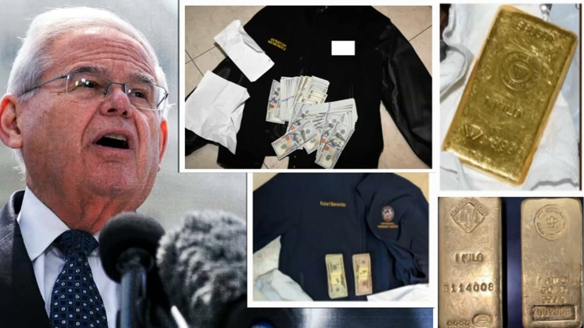 Bob Menendez case Gold bars found in Clifton home of Menendez NBC