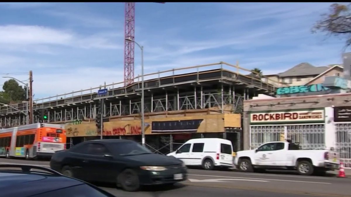 Echo Park businesses concerned over new construction