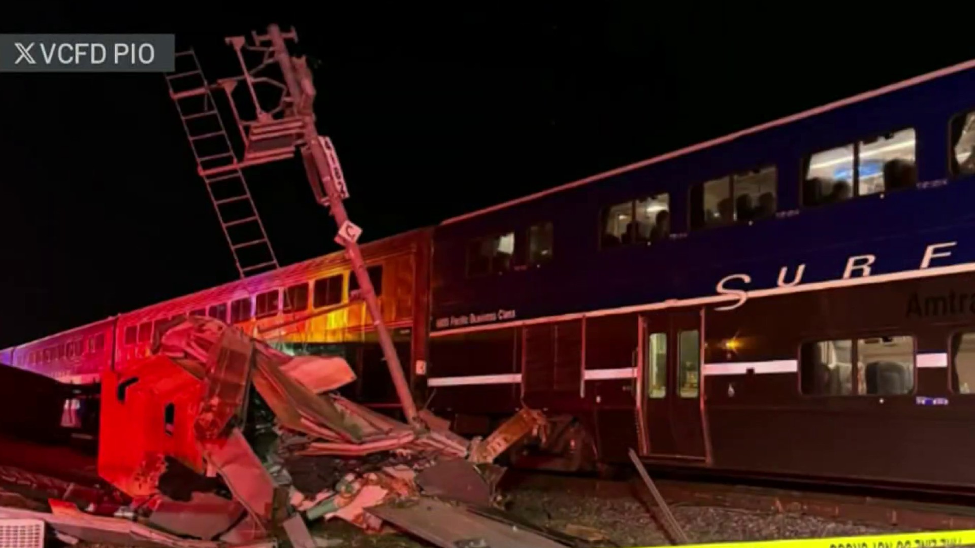 Five injured in Moorpark Amtrak train crash – NBC Los Angeles