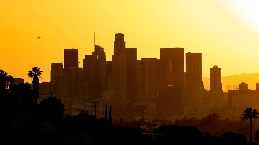 A view of downtown Los Angeles.