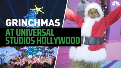 Join the Who-lebration during Grinchmas at Universal Studios Hollywood