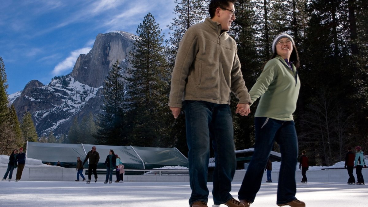 Talk about big views: This Yosemite ice rink has Half Dome as its noble neighbor - Vimarsana News