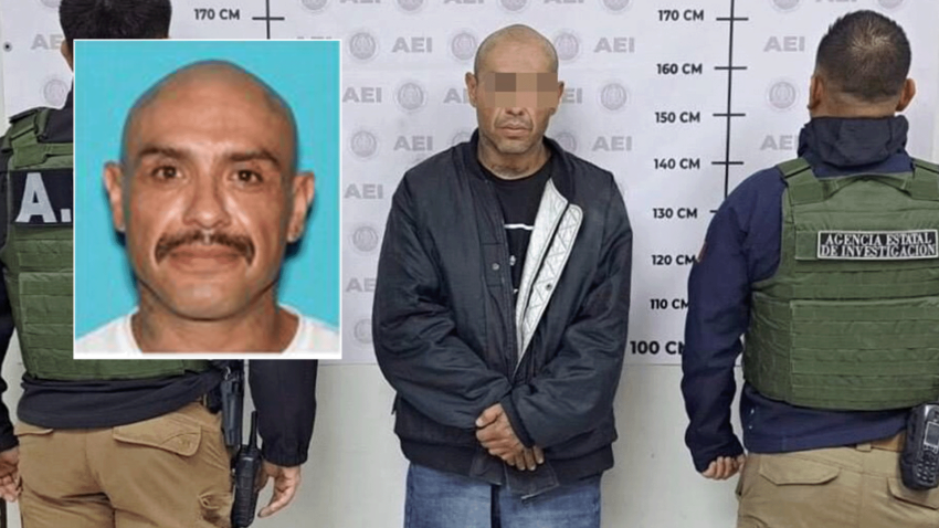 Lorenzo Guerrero in the custody of Mexican authorities in December 2023.