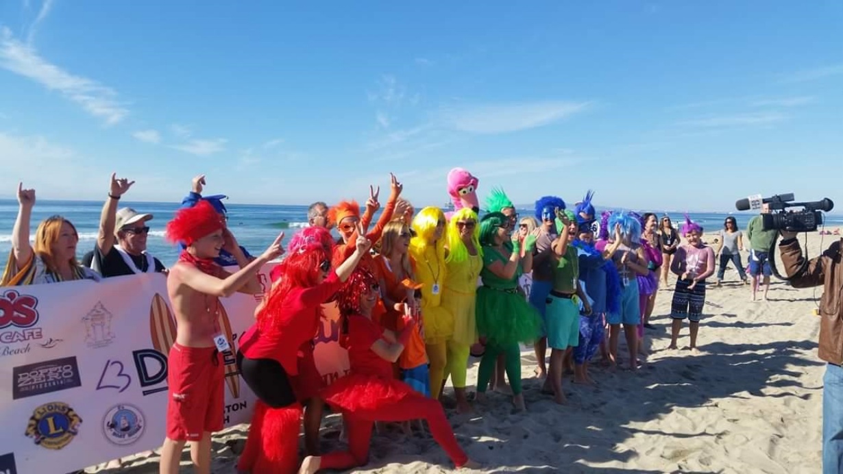 Surf City Splash is Huntington Beach's chilly New Year's plunge