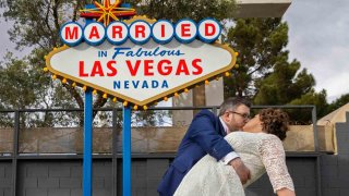 A Las Vegas wedding
