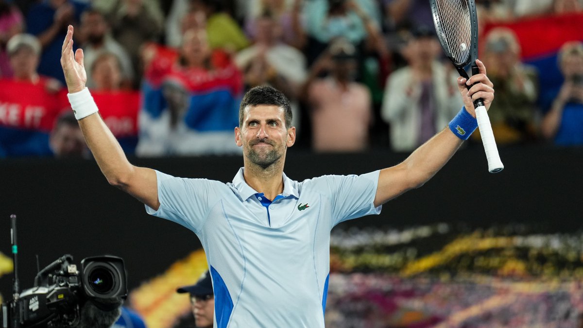 Djokovic reaches Australian Open quarters, matching Federer NBC Los