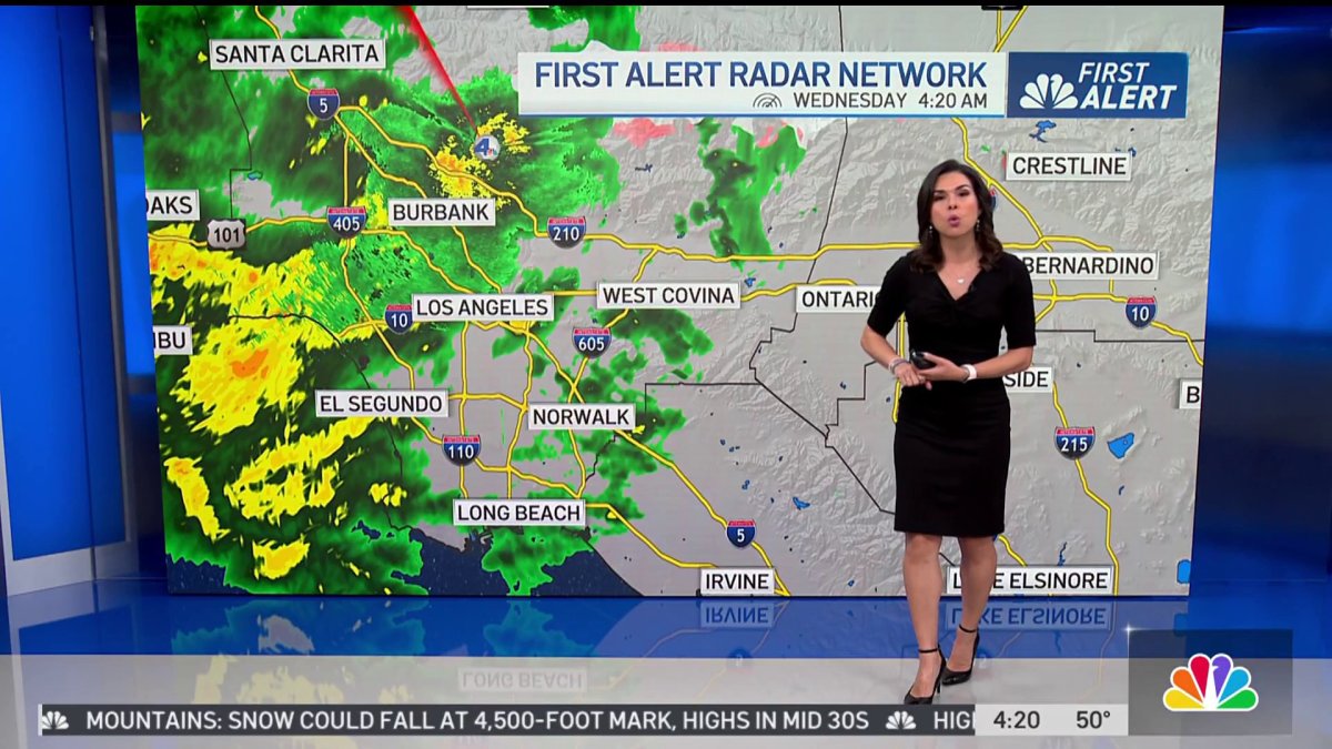 First Alert Forecast: Latest storm brings more rain and snow – NBC Los ...