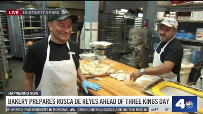 Huntington Park bakery prepares Rosca De Reyes for Three Kings Day