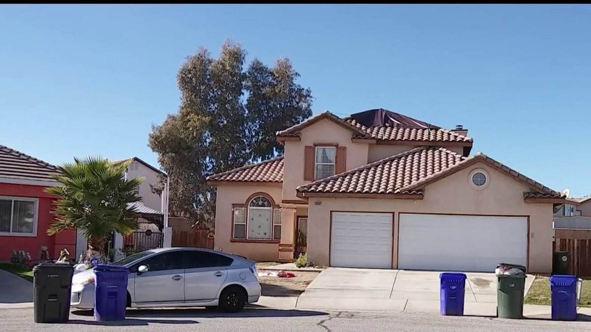 Fireworks damages home in Victorville NBC Los Angeles