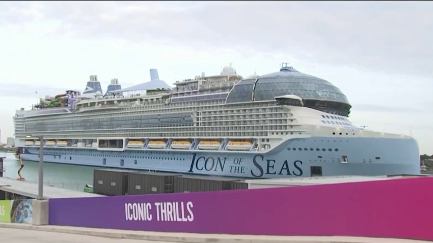 Royal Caribbean's Icon of the Seas arrives at PortMiami