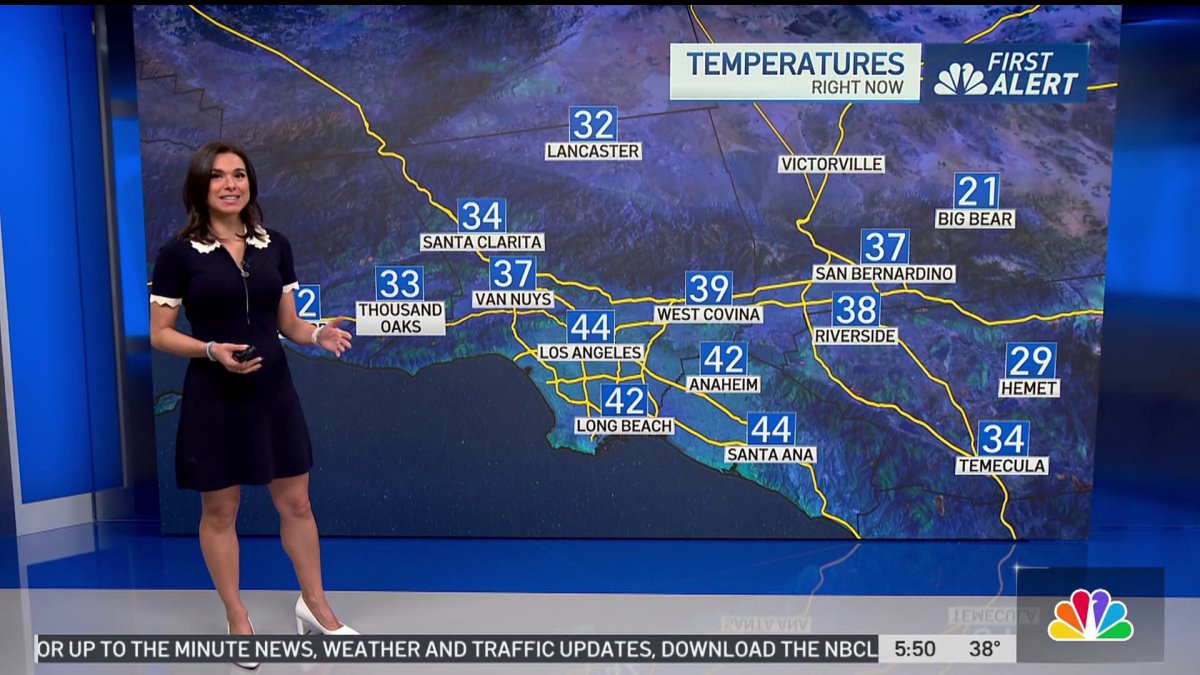 First Alert Forecast: Warming up for the weekend – NBC Los Angeles