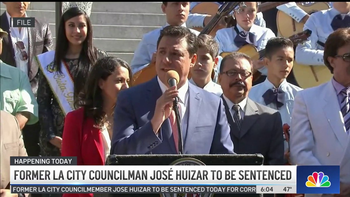 Former La Councilman Huizar Faces Sentencing – Nbc Los Angeles